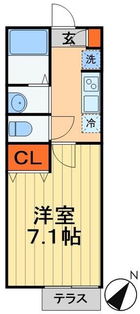 コモド浜野の物件間取画像