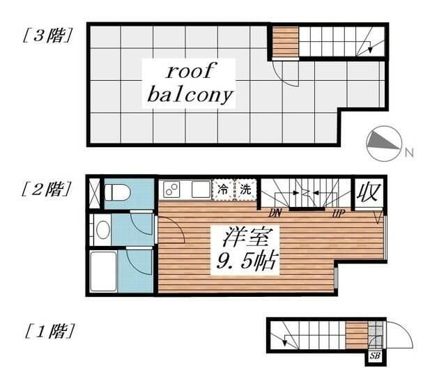 ＴＨＥ　ＴＥＲＲＡＣＥ黒砂の物件間取画像