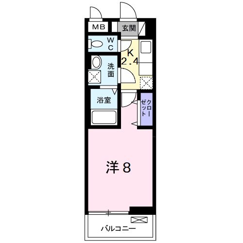 フランソーレの物件間取画像