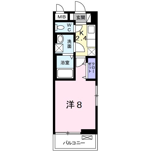 フランソーレの物件間取画像