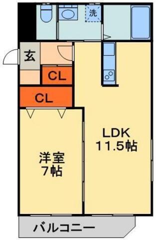 ノーブルステージ神明町　の物件間取画像