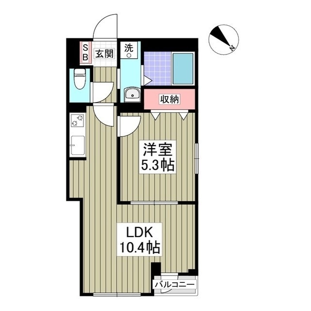 Cielo新千葉の物件間取画像