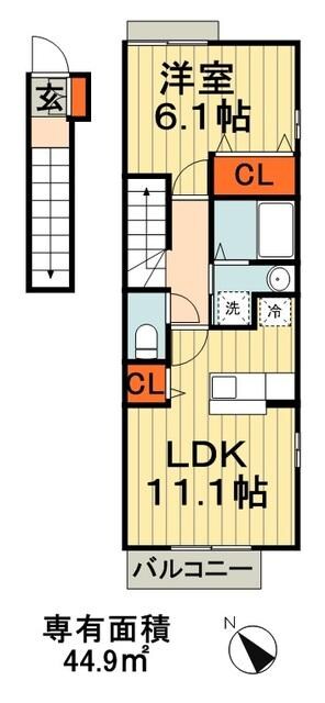 パークスクエア青葉の森の物件間取画像