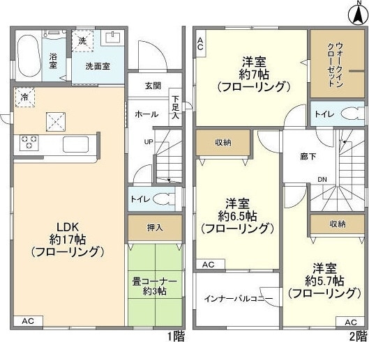 Kolet千葉小深町#02の物件間取画像