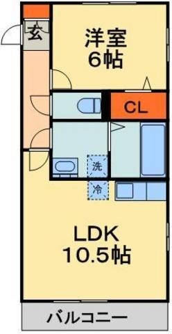 プリモフィオーレの物件間取画像