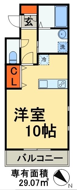 物件間取画像