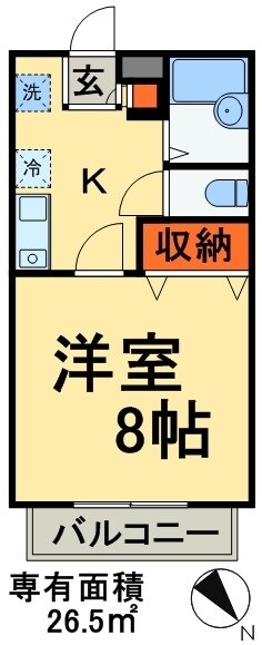 物件間取画像