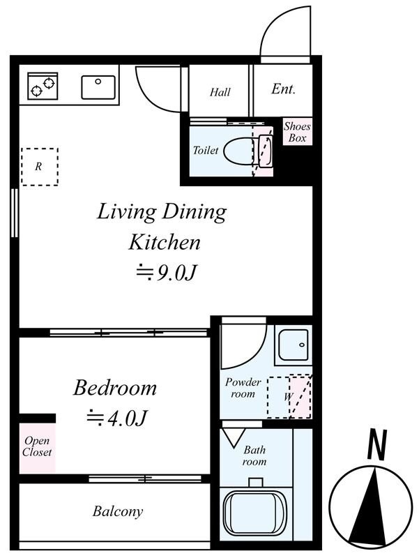 GRADUS八千代台IVの物件間取画像