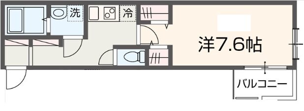 MELDIA新狭山IIの物件間取画像