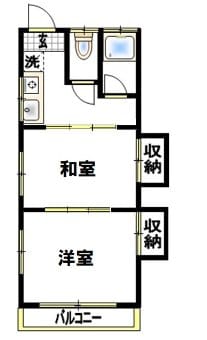 緑町グランドマンションの物件間取画像