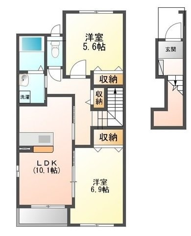 ＬＩＥＮ（リアン）の物件間取画像