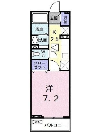 フォルシュ西所沢の物件間取画像