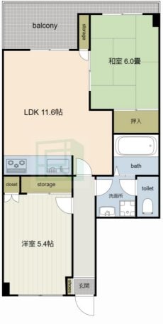 キャッスルマンション入間扇屋町の物件間取画像