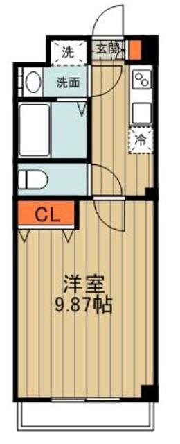 アエル新所沢の物件間取画像