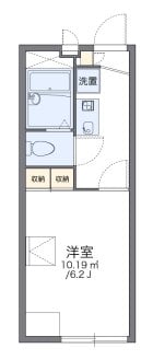 レオパレスエスペランサＤの物件間取画像