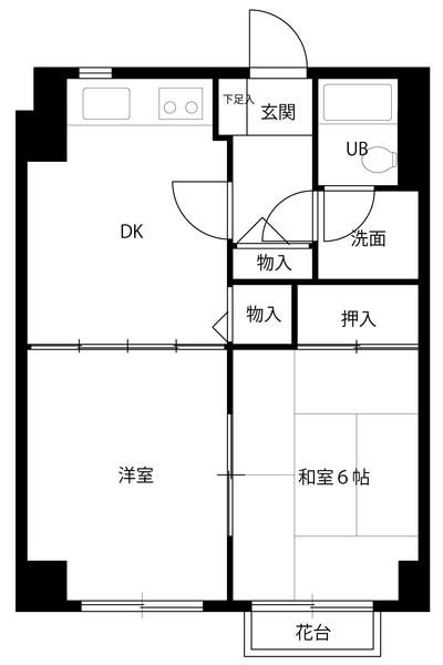 TAS東久留米レジデンスの物件間取画像