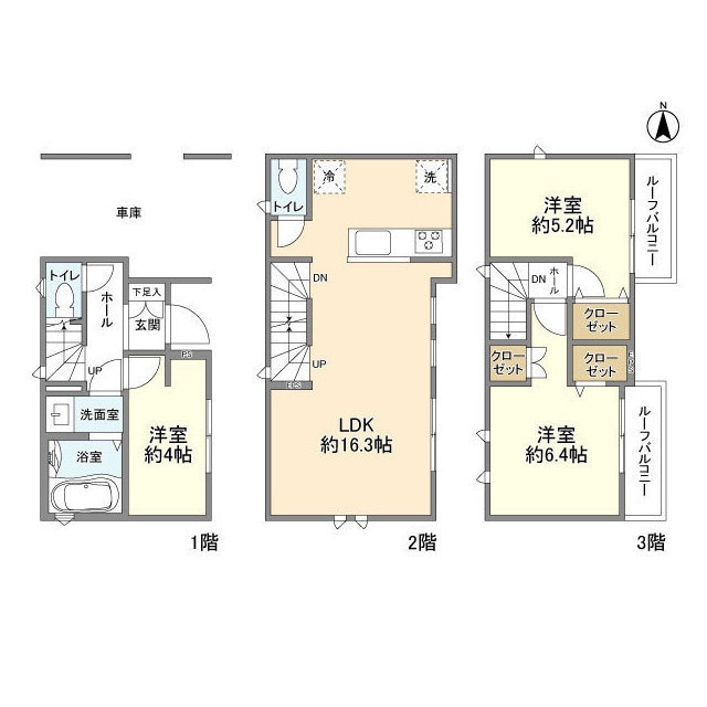 Ｋｏｌｅｔ新座栗原の物件間取画像