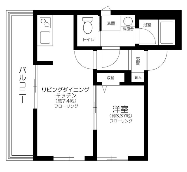 ルミエール朝霞台の物件間取画像