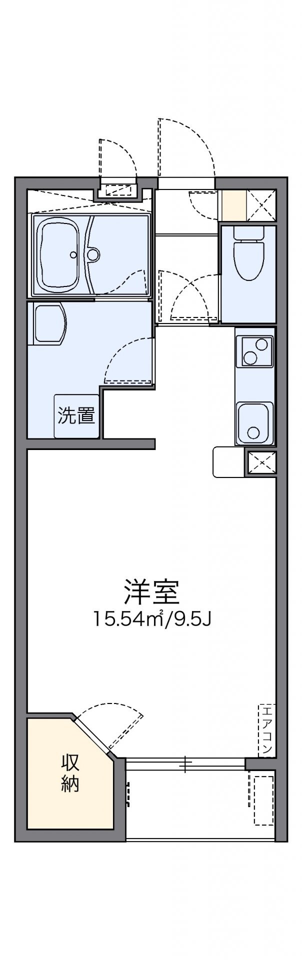 レオネクストエターナルの物件間取画像