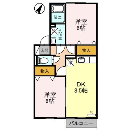 ファミールの物件間取画像