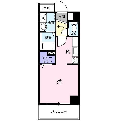 ヴィラ　クリアブルックの物件間取画像