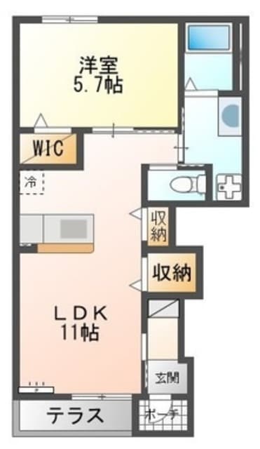 ルフォンIの物件間取画像