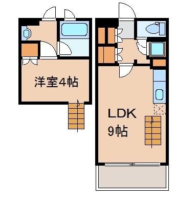 プライムアーバン久米川の物件間取画像