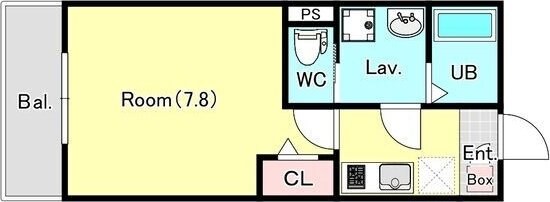 ジーメゾン南大塚の物件間取画像