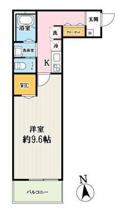 キャメル所沢青葉台の物件間取画像