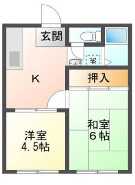 エクセレントハイツの物件間取画像