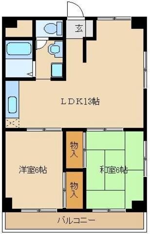 ロワール前沢の物件間取画像