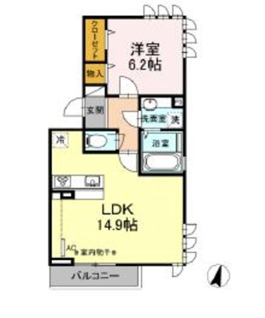 イーレクスＮの物件間取画像