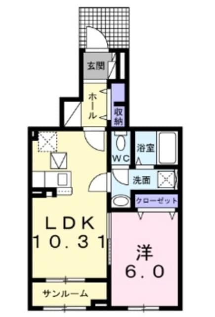 ＳＨアネックスの物件間取画像