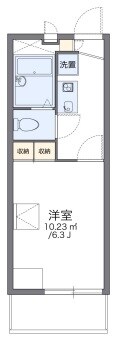 レオパレスサニーコートの物件間取画像