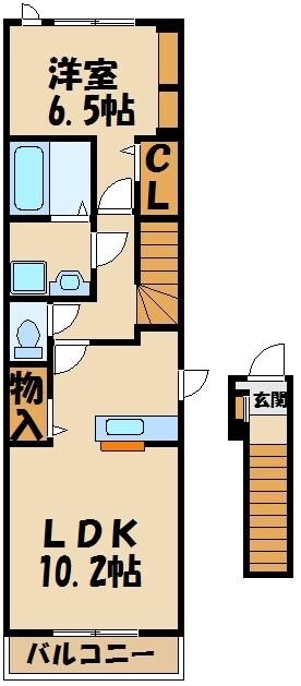 イリーデ　オーブの物件間取画像