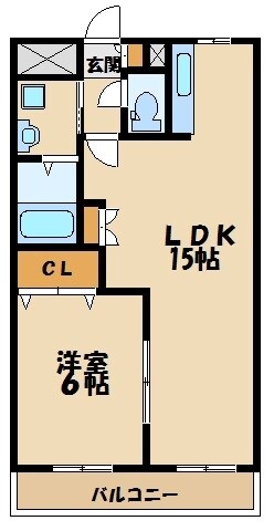 物件間取画像