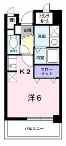 エレガンラルジュIIの物件間取画像