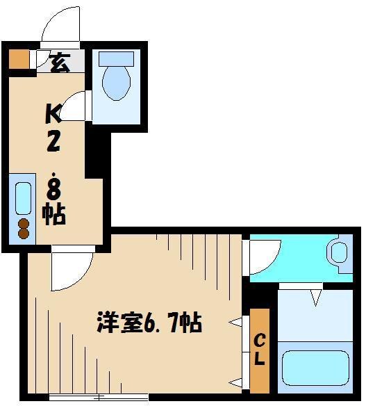 Merry Maisonの物件間取画像