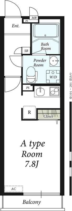 リブリ・マープル久留米の物件間取画像