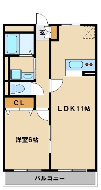 グランドールＮ・Ｉの物件間取画像