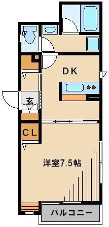 サンライズハイムIIの物件間取画像