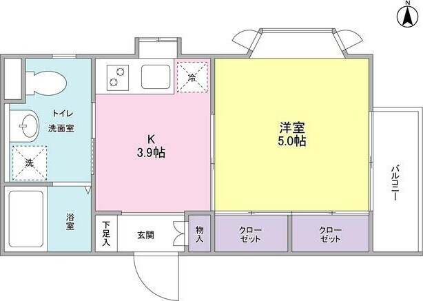 オーラムコートの物件間取画像