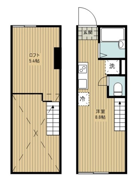 グランデ清瀬の物件間取画像