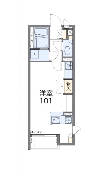 レオネクストジャルダンの物件間取画像