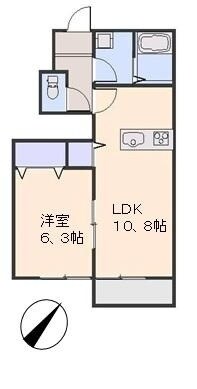 ホワイトフォレストの物件間取画像