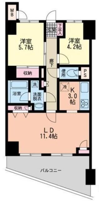 ＮＦプラザIIIの物件間取画像