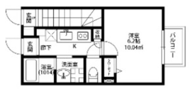 アムール ド ブーケの物件間取画像