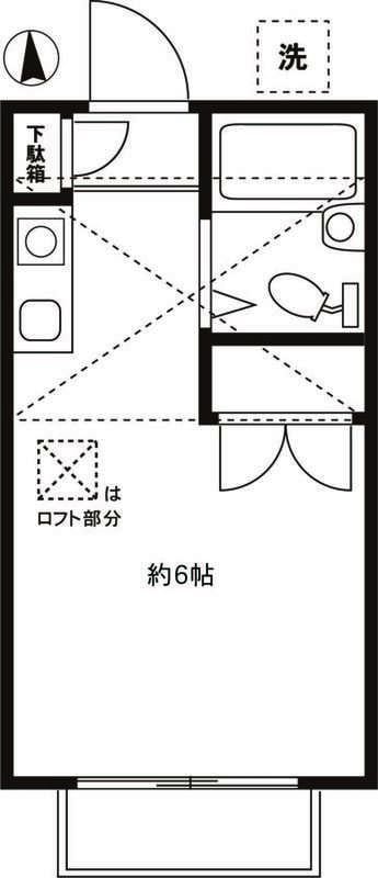 リバーストーン石神井の物件間取画像