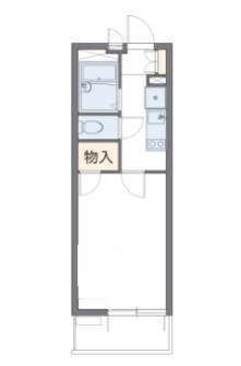 レオパレスゼルコヴァの物件間取画像