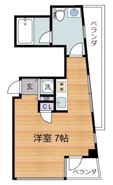 ミレニアムＯ２の物件間取画像